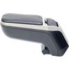 RATI ARMSTER 2 Bracciolo RENAULT CLIO 2019-2025 [grigio,pelle vegan]