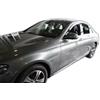 J&J AUTOMOTIVE Deflettori d'Aria per Mercedes E-Class W213 4-Porte Berlina 2016-2023, Set da 2 Pezzi, Nero Fumé Oscurato Heko