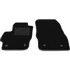 Somer Car Kit Tappetini Auto SOLO ANTERIORI 2pz compatibili con Mazda 3 2009-2013 - Doppio fissaggio | Set 2 tappeti anteriori su misura in moquette