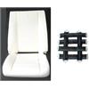 Generico Imbottitura in Poliuretano Flessibile Seduta e Schienale + 6 Cinghie Elastiche RINFORZATE per Sedile SPECIFICO per Panda 141 I° Serie Prodotte dal 1986 al 2003-20109 + AK339