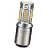 Ruiandsion BA20D Luce frontale per motocicletta a LED, Colore Bianco Caldo AC/DC 10-30V 1200LM Fari Alto - Basso Sostituzione per Moto,ATV, Spina Non-Polarità Plug and Play (1 pezzo)
