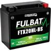 Fulbat - Batteria moto Gel YTX20L-BS/FTX20L-BS 12V 18Ah