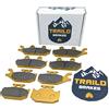 Traild Can Am Maverick MAX XMR XDS Set Pastiglie Freno Ceramica 2013, 2014, 2015, 2016, 2017, 2018