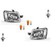 Johns Fari adatti per Fiat Panda 169 08/2009- + Lampade. Imposta a sinistra a destra