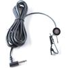 Generic For Clarion for Kenwood Autoradio CD Microfono Microfono unidirezionale da 3,5 mm con cavo da 300 cm 47dB con cancellazione del rumore for autoradio