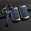ETIGBG Cover Chiave per Volvo XC40 XC60 S90 XC90 V90 2017 2018 T5 T6 T8 Custodia in Lega per Chiave Auto in Stile Shell FOB(A Blue 1)