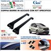Italfodere Barre da Tetto Portatutto Portapacchi per Ford ECOSPORT GEV 9200+9267 in Acciaio