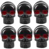 BESPORTBLE 6 Pezzi Viti Teschio Teschio Telaio Targa Viti Punk Motocicletta Bulloneria Bulloni Decorazione per