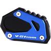 Modeer Per SUZUKI V-Strom 1000 1000XT DL1000 2014-2021 V-Strom 1050 1050XT DL1050 2019-2022 Cavalletto Cavalletto Laterale Ingrandire Piastra di Prolunga vstrom 1000 1050 xt Accessori (blu)