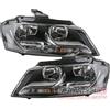 Johns Fari alogeni adatti per Audi A3 8P dal 2008- come set H7 H7 Li. Rec.