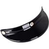 Generic Casco Protettivo con Visiera Vintage per Motociclismo | Parasole in PP con Design a Tre Clip, Facile da Installare, Compatibile con Caschi 3/4 Retro, Equipaggiamento Motocross a Mezza Faccia per