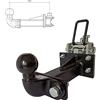 AHAKA Prolunga universale per portabici per gancio di traino - 250 mm - AHK ISO50
