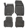 MTM Tappetini Gomma per Citroen C4 III 2020- Design a Vaschetta, su Misura con Bordi Rialzati cod. 3D 9434