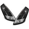 GV-ZONE Fanali posteriori a LED compatibili con Fiat Grande Punto 2005 2006 2007 2008 2009 Hatchback 3 porte 5 porte GV-749 Fanale posteriore 1 paio di luci laterali conducente e passeggero set nero