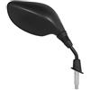 Motodak Specchietto retrovisore compatibile con Honda 125-150 SH 2017+ destro nero (oe 88210-K77-d00) (omologato CE) -Selection p2R