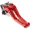 E-SPEEDMTC ESPEEDMTC Per Ducati 950 Multistrada/S/Multistrada 1200/1260/ S/GT Modificato CNC In Lega di alluminio 6-stadi Regolabile Breve Leva di Frizione del Freno Accessori (Rosso)