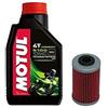 Motul Kit Tagliando moto 2 litri olio Motul 5100 10W40 + filtro 155