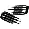 KVSERT 2 pz auto paraurti anteriore fendinebbia griglia copertura luce fendinebbia copertura per golf 6 MK6 GTD 2008-2013