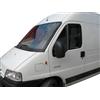 J&J AUTOMOTIVE HEKO Deflettori per Citroen Fiat Ducato 1994-2006, 2 pezzi | 2 deflettori HEKO per Citroen Fiat Ducato, PMMA 3 mm, fumé, canale del finestrino.