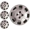 W-Parts SERIE 4 BORCHIE - 4 COPRICERCHI COPPE RUOTA 13 PER FIAT PANDA MY LIFE