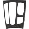 AJHJET Console Centrale Trim ABS Cromato/Fibra Carbonio Texture Center Console Pannello Del Cambio Della Copertura Trim Per BMW Per X5 F15 2014 2015 2016 2017 Modanatura Interna Trim(Carbon fiber texture)