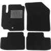 ASC Tappetini Auto Compatibili con Opel Agila B 2008-2015, Moquette, Bordo Antiscivolo, Battitacco in Gomma, Nero