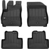 M MOTOS MOTOS Tappetini in gomma per auto adatto per Chevrolet Orlando I 2010-2018 Migliorate il vostro comfort di viaggio con il tappetino antiscivolo per auto 3D.