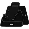 Generico Tappetini compatibili con Jeep Cherokee KJ Sport 2002-2007, ricamo 4x4, kit tappetini auto personalizzati, set tappeti in moquette, tappeto auto