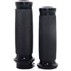 Bid4ze - Manopole per manubrio per moto, 1 25 mm, compatibili con Harley Touring Sportster Dyna H-onda, Y-amaha S-uzuki K-awasaki