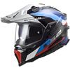 LS2, Casco Moto Cross EXPLORER CARBON FRONTIER Black Blue, L