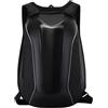 Generico Zaino Rigido Moto, 30-48L Espandibile, Guscio in Fibra di Carbonio, Scomparto Casco e Tasca Laptop, Alta Capacità per Viaggi