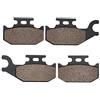 Cyleto pastiglie freno anteriore per LTF400 Kingquad 400 2008 - 2012 Ltf 400 lt-f400 King Quad camo 2008 2009 2010 2011 2012 2013 2014 2015 2016