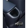 GFWGTS Portabevande sul sedile posteriore compatibile con BYD Dolphin EV 2023-2025 2026, organizer vassoio per accessori Dolphin, impermeabile e silenzioso, in gomma morbida TPE per sedile posteriore