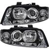 Diederichs - Set di fari per Audi A4 8E B6, anno di costruzione 00-04 H7+H7 elettrico LWR berlina Avant