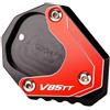 ZUYNPOQ Estensione Piede Ingranditore Per MOTO V85TT V85 TT V 85 TT 2020 2021 2022 Accessori Cavalletto Per Moto Cavalletto Laterale Allargatore Tampone Tappi Valvola