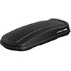 NORDRIVE N60016 Box 430, Box da Tetto per Auto in in ABS, 430 Litri - Nero Goffrato