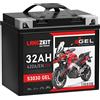 LANGZEIT Batterien LANGZEIT Y60-N30L-A batteria moto 32Ah 12V 53030 senza manutenzione 30Ah 28Ah