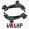 kW&HP KW0055C Coppia bracci braccetti di controllo ANTERIORI DX/SX compatibile con FOCUS III - kW&HP