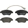 ABE Kit pastiglie freni Anteriore Con contatto segnalazione usura C1F036ABE Compatibilità con FIAT 500 312 Ducato Van 250, 290 PANDA 169 GRANDE PUNTO 199, ALFA ROMEO MITO 955