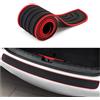 MNBHJGR Protezione Paraurti Posteriore Auto, per Toyota Verso/Verso S Fibra di Carbonio Bagagliaio Battitacco Scratch Guard,B Red