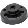 HWBZDPZQD Frizione centrifuga con puleggia e cinghia for go-kart e mini moto, foro chiavetta da 3/16, di trasmissione a cinghia(20mm)