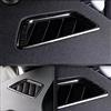 HIGH FLYING Nero Cornici dei Interno Ventilazione Acciaio Inossidabile 2 pezzi per 3008 5008 2017-2020