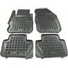 MTM Tappetini Gomma per Ford Ka + 2017- Design a Vaschetta, su Misura con Bordi Rialzati cod. 3D 7733
