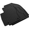 TEXER Tappetini in gomma per auto invernali compatibili con Ford Focus II 2004-2011
