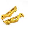 E-SPEEDMTC ESPEEDMTC Per YAMAHA Fazer FZ-1 FZ-6 FZ-6R FZ-8 FZ-8S FZ-25 Pedane posteriori pedane mobili ingranditore a pedale CNC in alluminio (Oro)