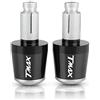 ZZKY 2pcs Contrappesi Manubrio Bilancieri Per Per Yamaha Tmax 500 T-MAX500 2008 2009 2009-2014 2015 2017 2017 2017 2019 2020 Manubri Del Motociclo Le Impugnature Terminali Della Barra Terminano I Tappi Dei