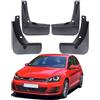 ZHANGQINGHUI Paraspruzzi per Volkswagen Golf MK7 GTD 2013-2019, parafanghi anteriori e posteriori per VW Golf 7 GTD, 4 pezzi