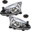 ATEC Germany 2x fari anteriori sinistro + destro H4 senza servomotore, compatibile con TOYOTA AYGO (_B1_)