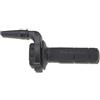 MES Domino Comando gas Cross - Con manopola nera Materiale: Alluminio Finitura Supporto: Verniciato Nero Tipo Cavo: Mono Cavo Rapidità: 2 °mm Corsa Max: 69 mm