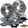 ATEC Germany Set freni incl. dischi anteriori Ø 280 mm ventilati + posteriori Ø 264 mm pieni + pastiglie freno anteriori e posteriori Compatibile con OPEL ASTRA H, COMBO,MERIVA A, MERIVA B, ZAFIRA B